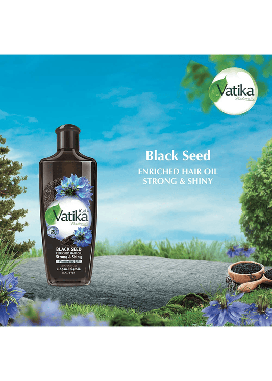 Vatika Naturals Blackseed Enriched Hair Oil -200ml