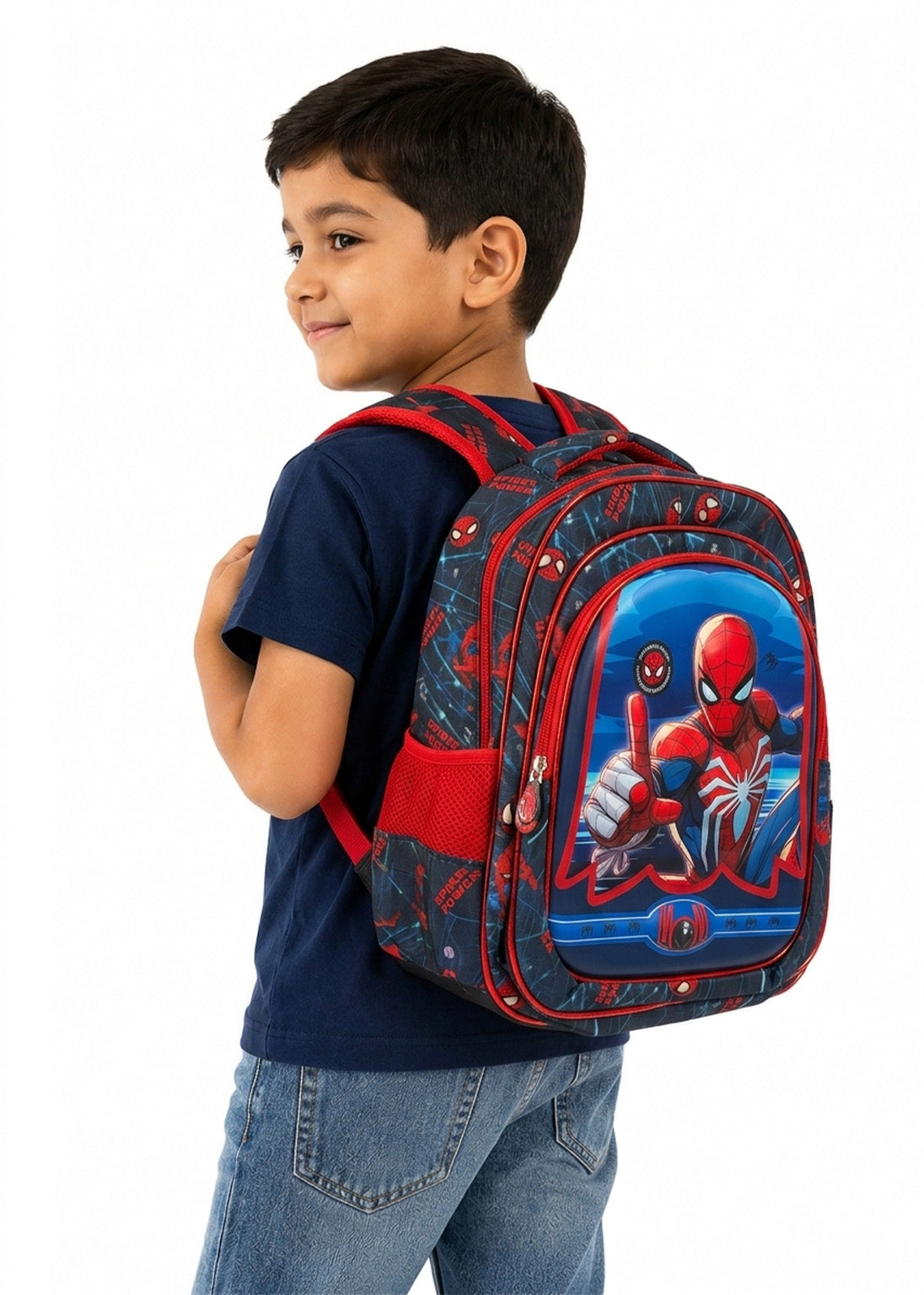 Backpack Spiderman School Bag