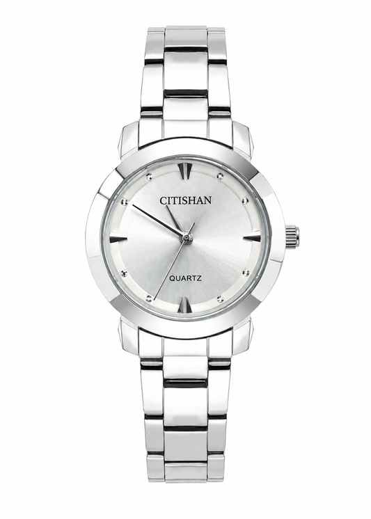 Citishan Silver Quartz Women's Watch