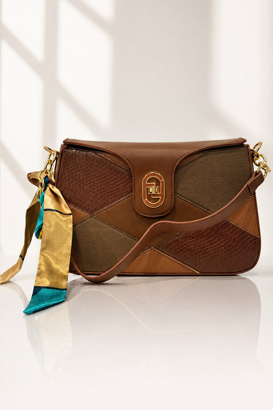 Imported Leather Hand Bag
