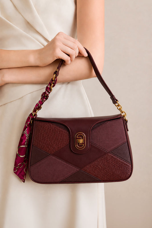 Imported Leather Hand Bag