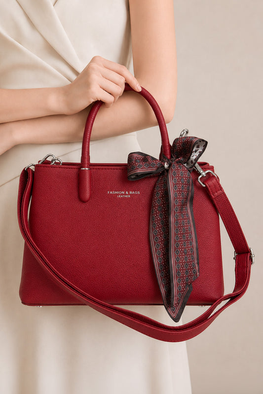 Imported Leather Hand Bag