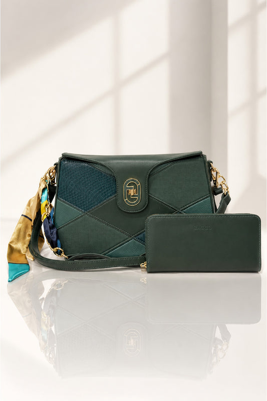 Imported Leather Hand Bag
