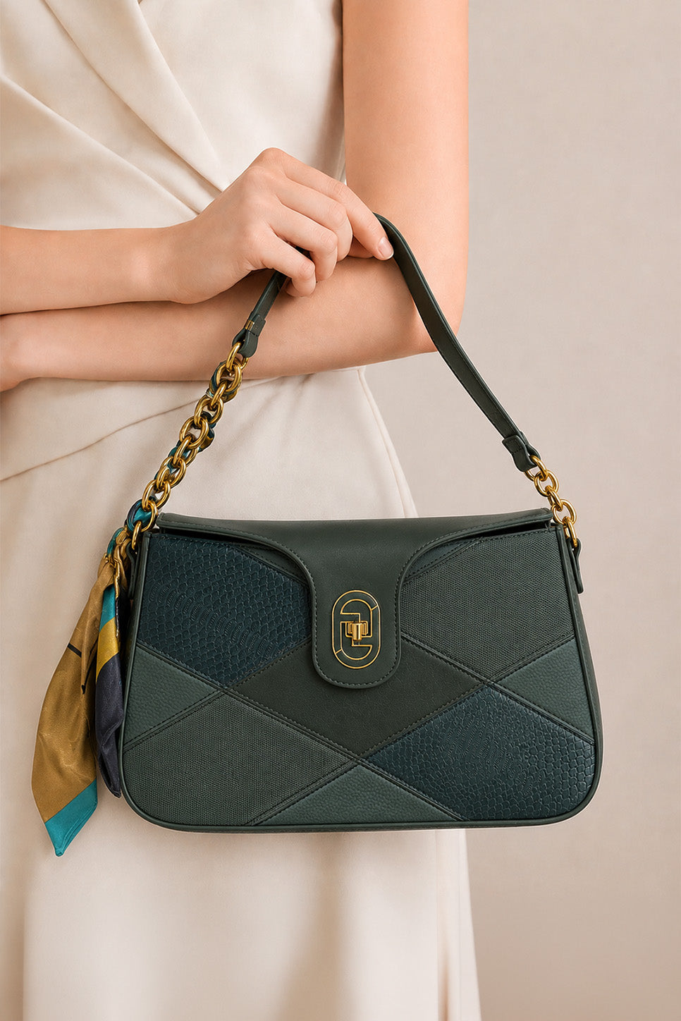Imported Leather Hand Bag