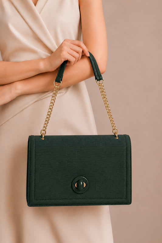 Imported Leather Hand Bag