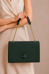 Imported Leather Hand Bag