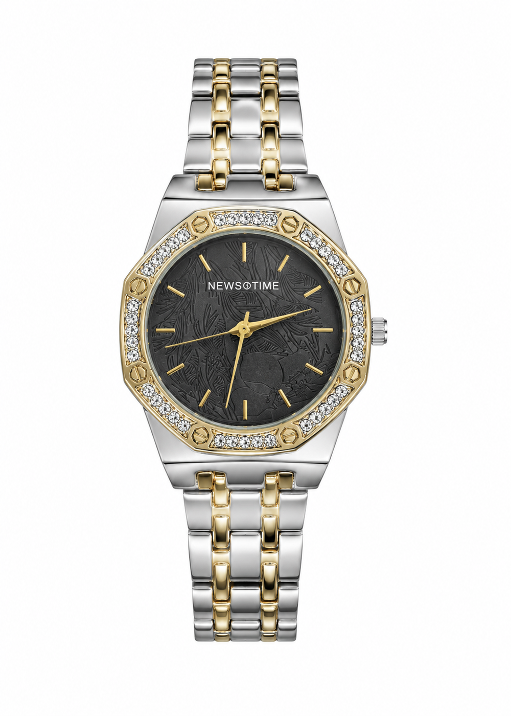 Newsotime Ladies Two-Tone Luxury Watch