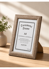 Document & Certificate Frame - A4 Size