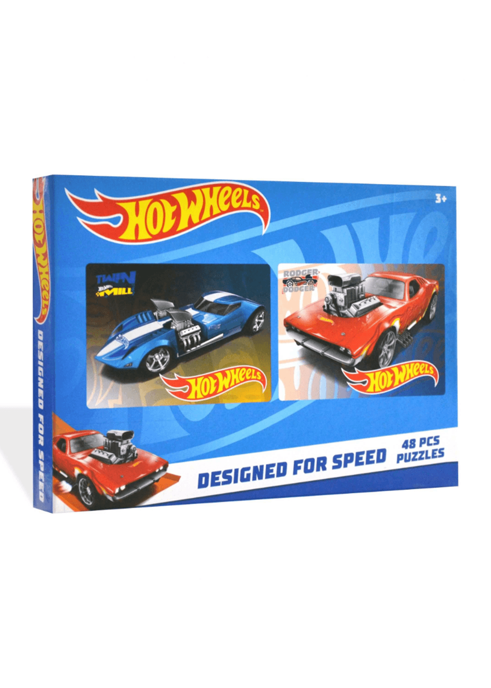 Hot Wheels Designed for Speed 48 Pcs Puzzles
