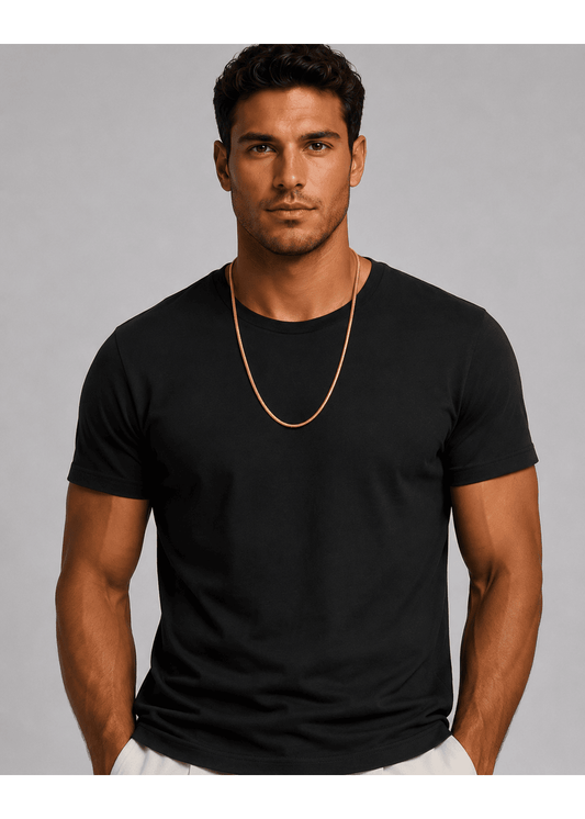 Men's Gold-Tone Snake Chain Necklace