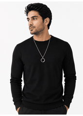 Men's Luxury Round Pendant Necklace