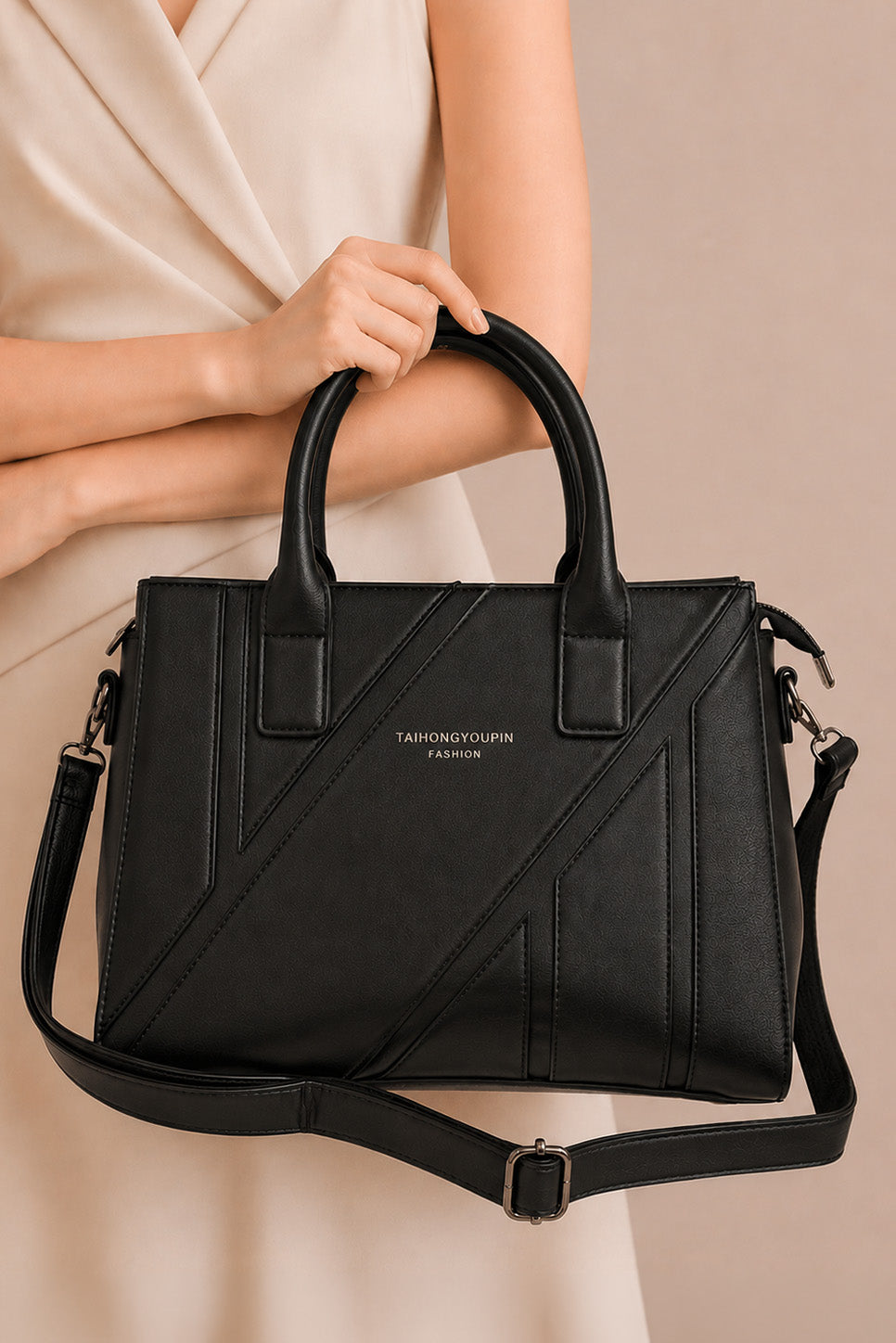 Imported Leather Hand Bag
