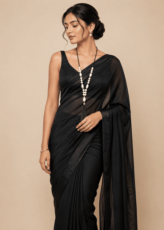 Elegant Pearl Tassel Pendant Necklace