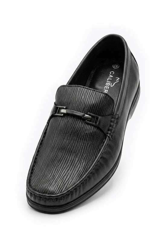 Caliber Executive Textured Loafer Leather Shoe