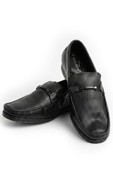 Caliber Executive Textured Loafer Leather Shoe