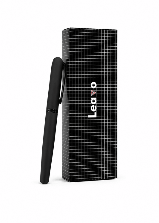 LEAVO Premium Matte Black Executive Ballpoint Pen