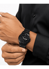 Centra Men's Black Quartz Watch