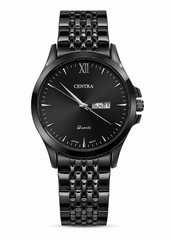 Centra Men's Black Quartz Watch