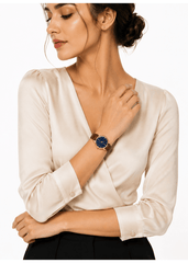 Ladies Quartz Watch – Blue Dial