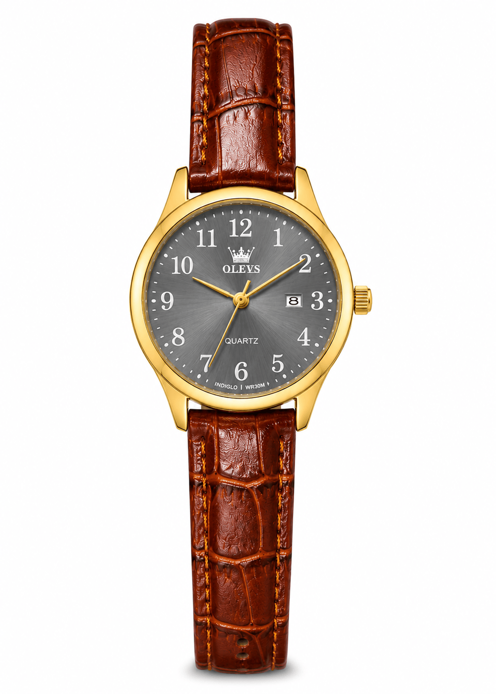 Ladies Quartz Watch – Gray Dial