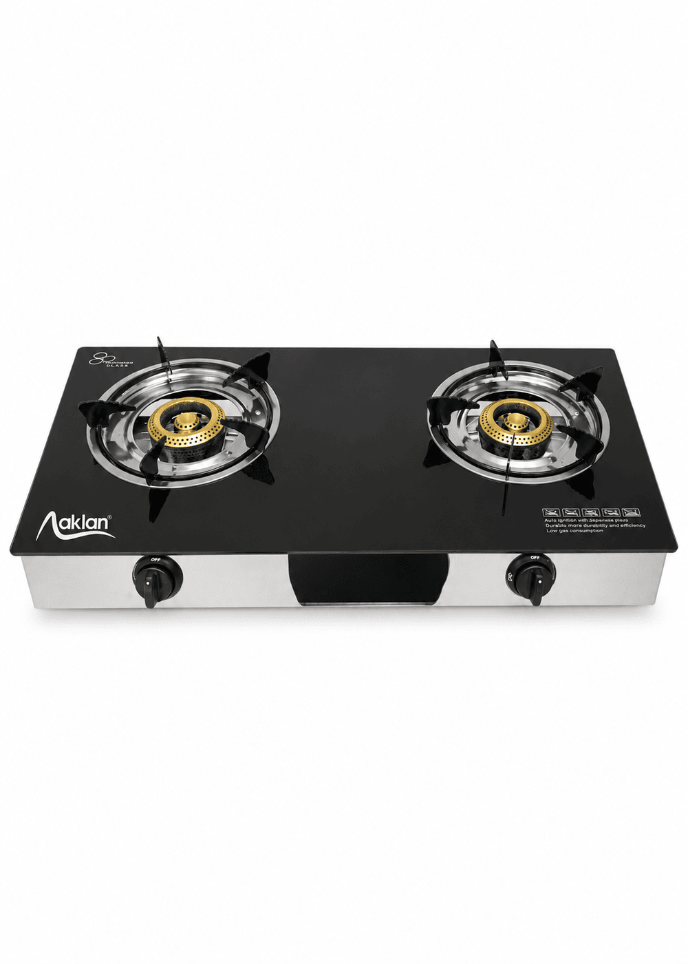 Aklan Glass Top Gas Cooker
