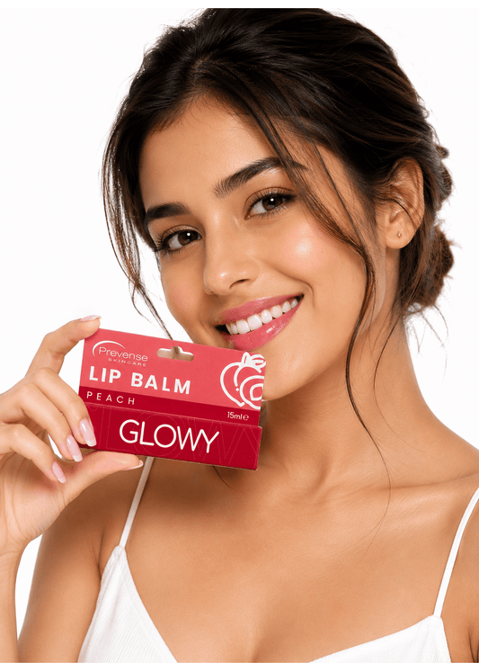 Prevense Glowy Lip Balm Peach 15ml