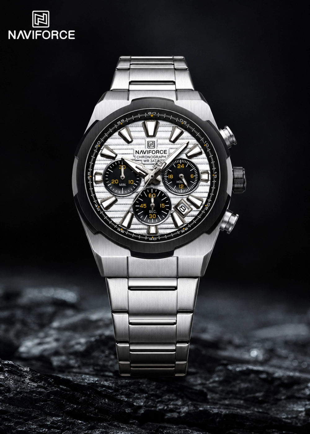 Naviforce NF 8081 Executive Chrono Watch For Men