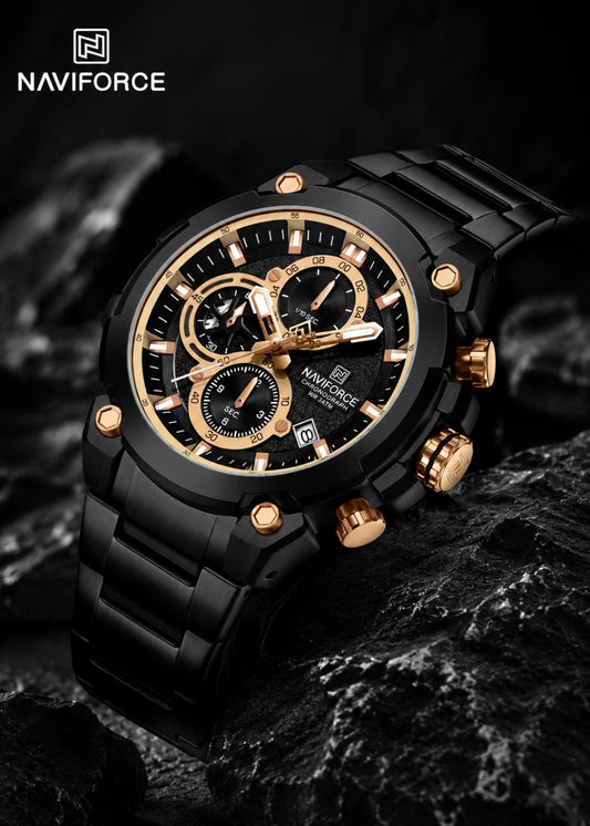 Naviforce NF 8071 BRGB Watch For Men