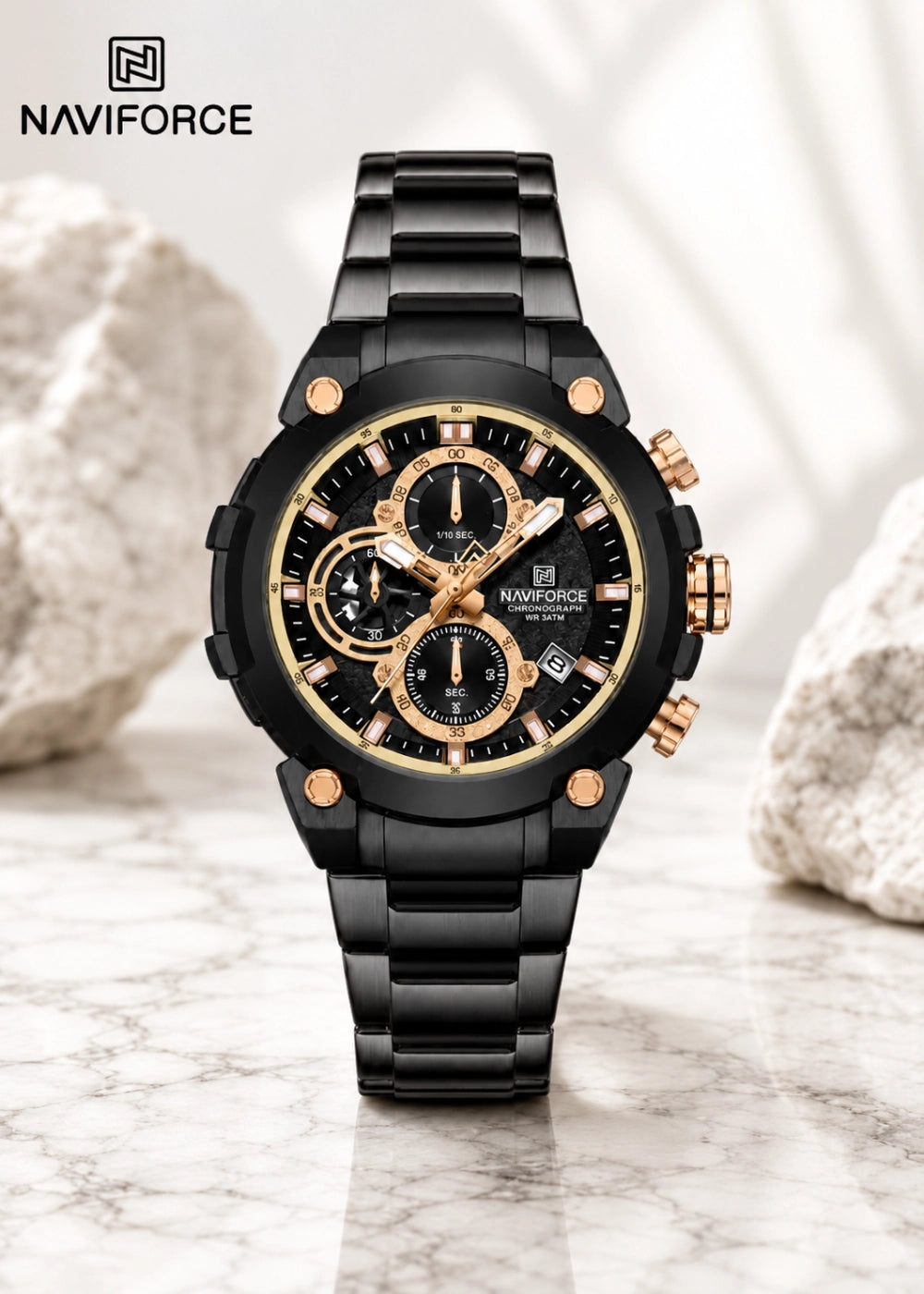 Naviforce NF 8071 BRGB Watch For Men