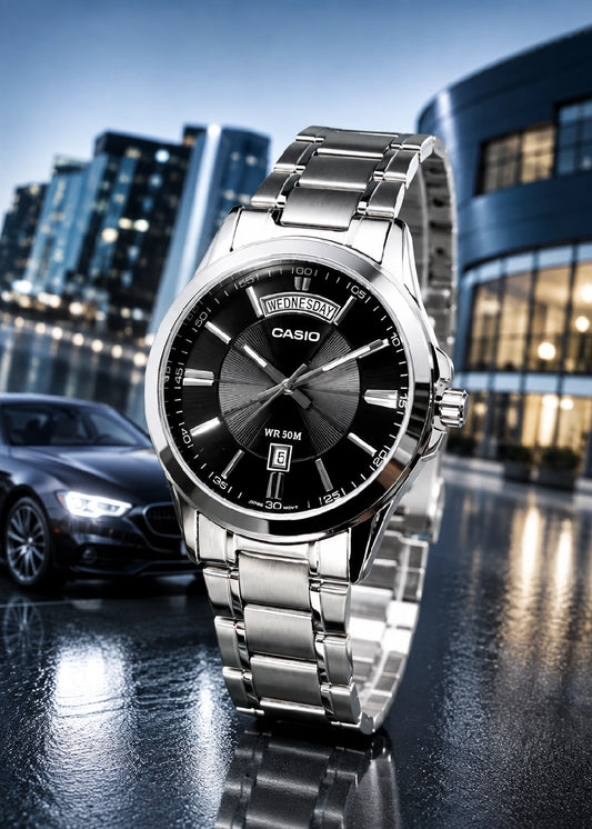 Casio Men's Watch   MTP-1381D-1AVDF