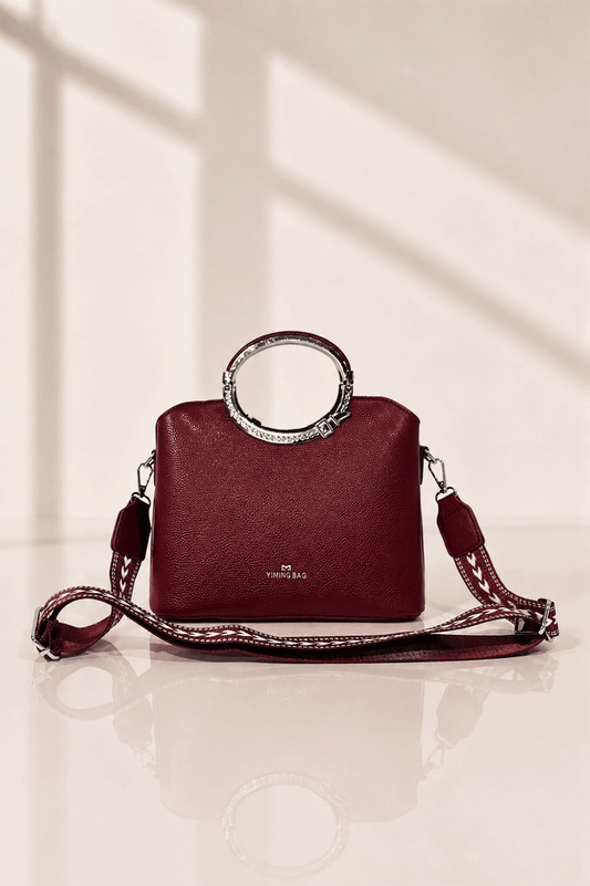 Imported Leather Hand Bag