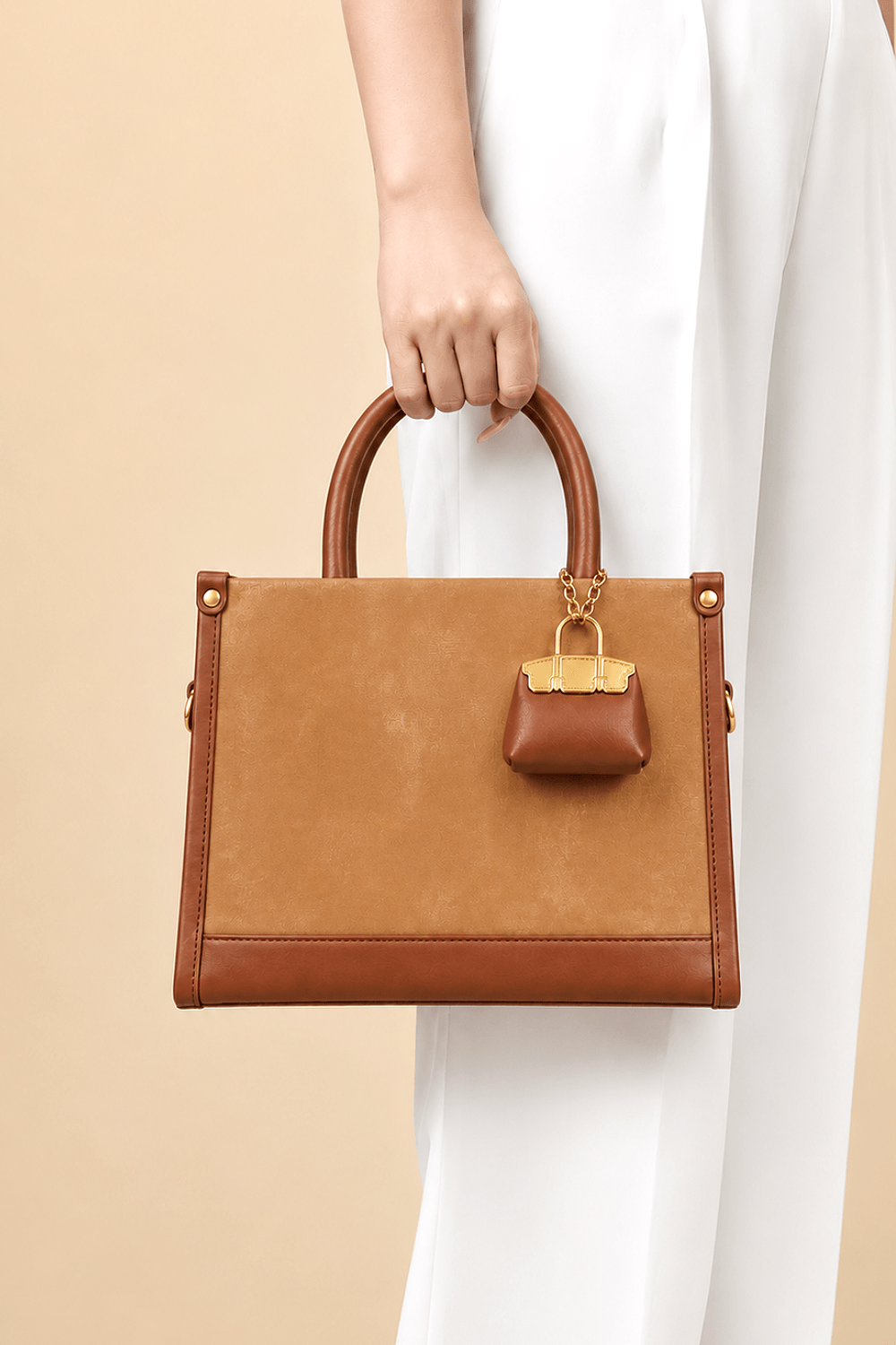 Imported Leather Hand Bag