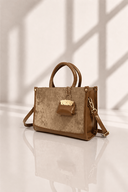 Imported Leather Hand Bag