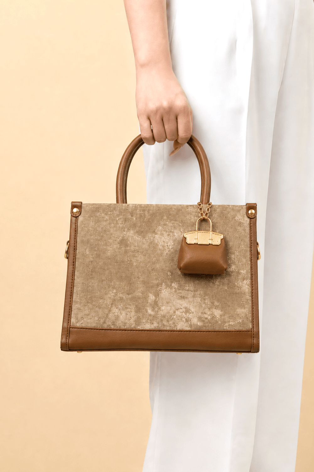 Imported Leather Hand Bag