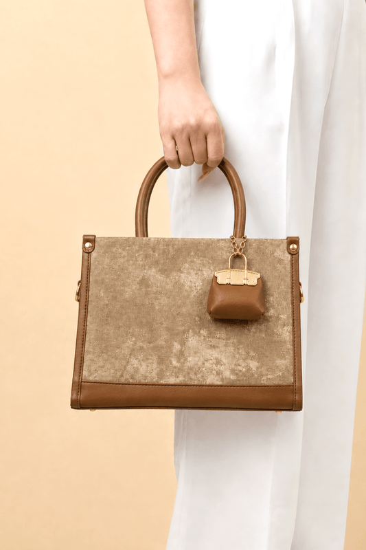 Imported Leather Hand Bag
