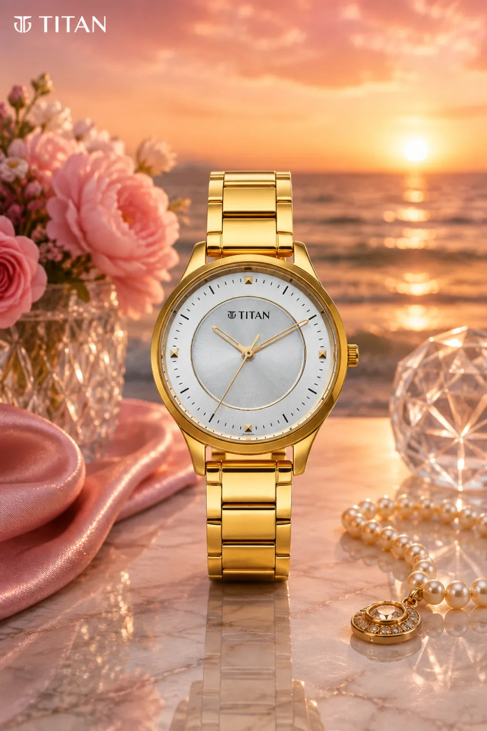 Titan Watch For Women - 2649YM05