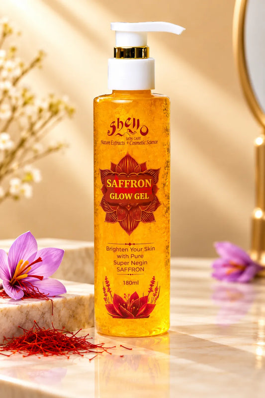 Shello Saffron Glow Gel - 180ml
