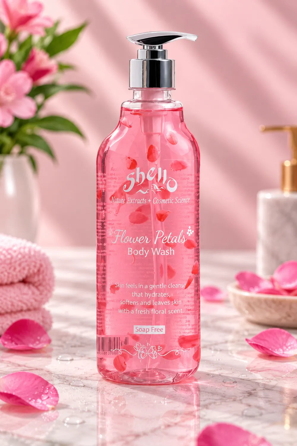 Shello Flower Petals Body Wash - 500ml