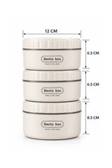 3-Tier Bento Lunch Box with Insulated Carry Bag