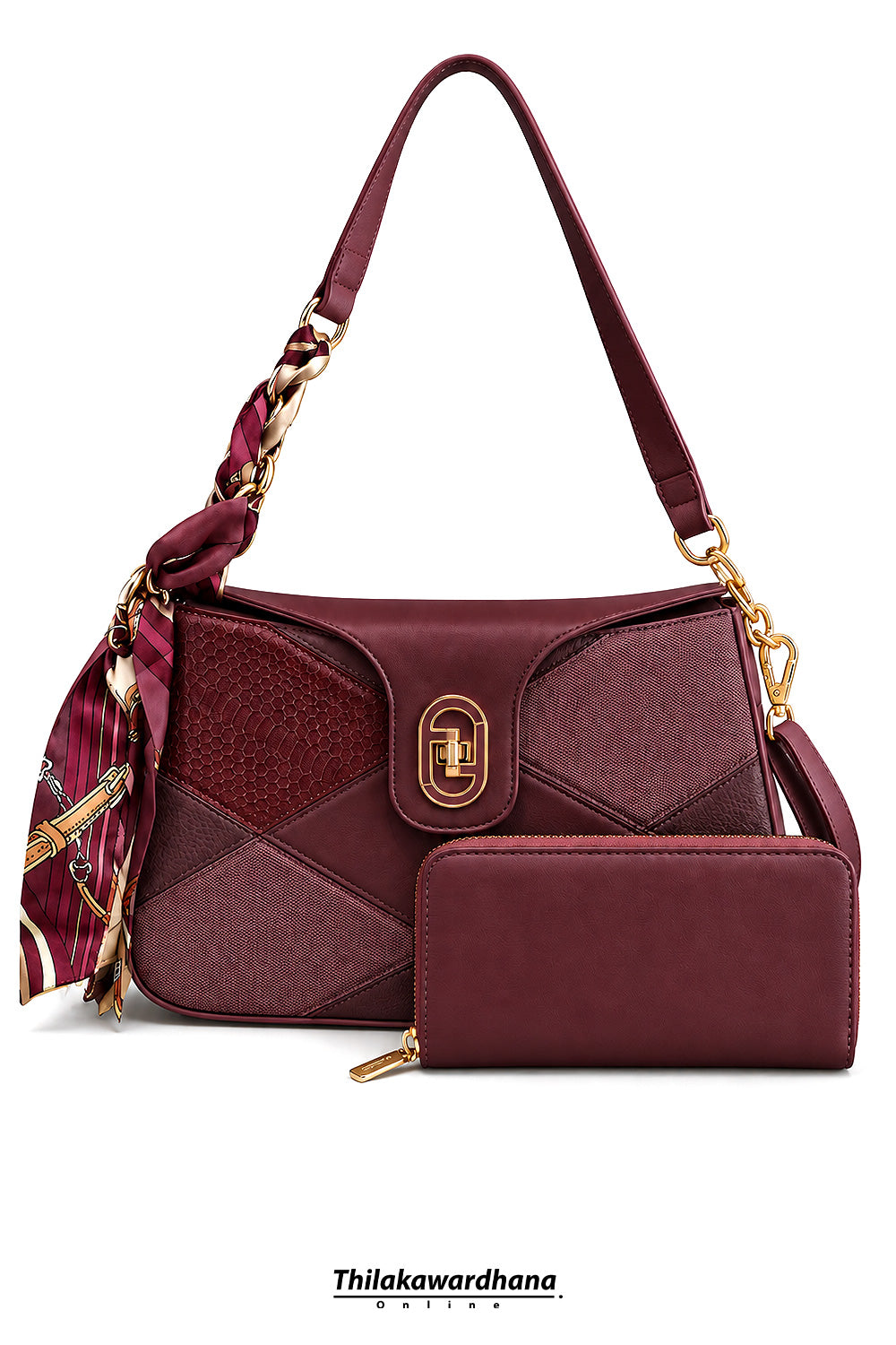 Imported Leather Hand Bag
