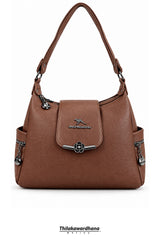 Imported Leather Hand Bag