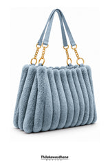 Elegant Fur Shoulder Bag