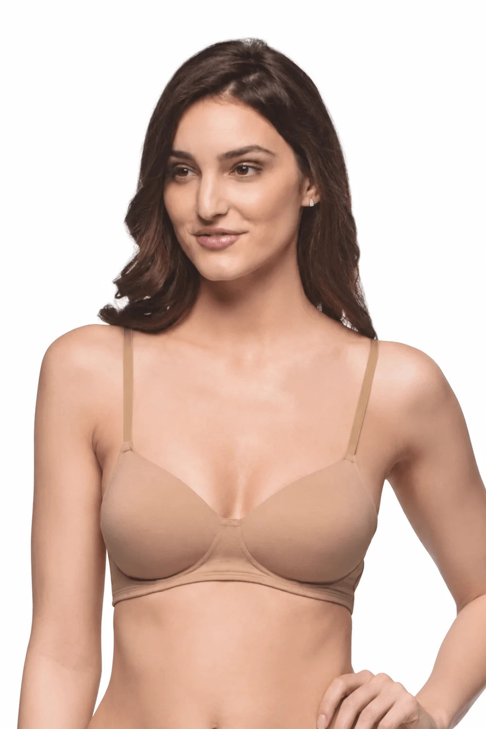 Amante Carefree Casuals Bra - Sandalwood