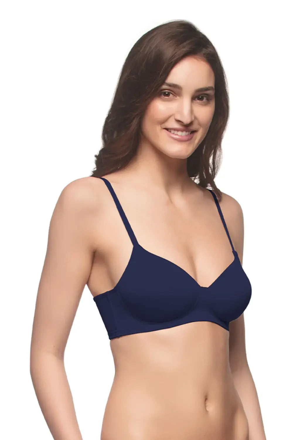 Amante Carefree Casuals Bra - Medieval Blue