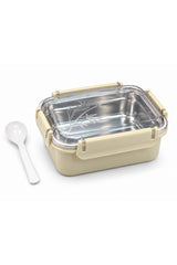 Stainless Steel Lunch Box with Secure Locking Lid