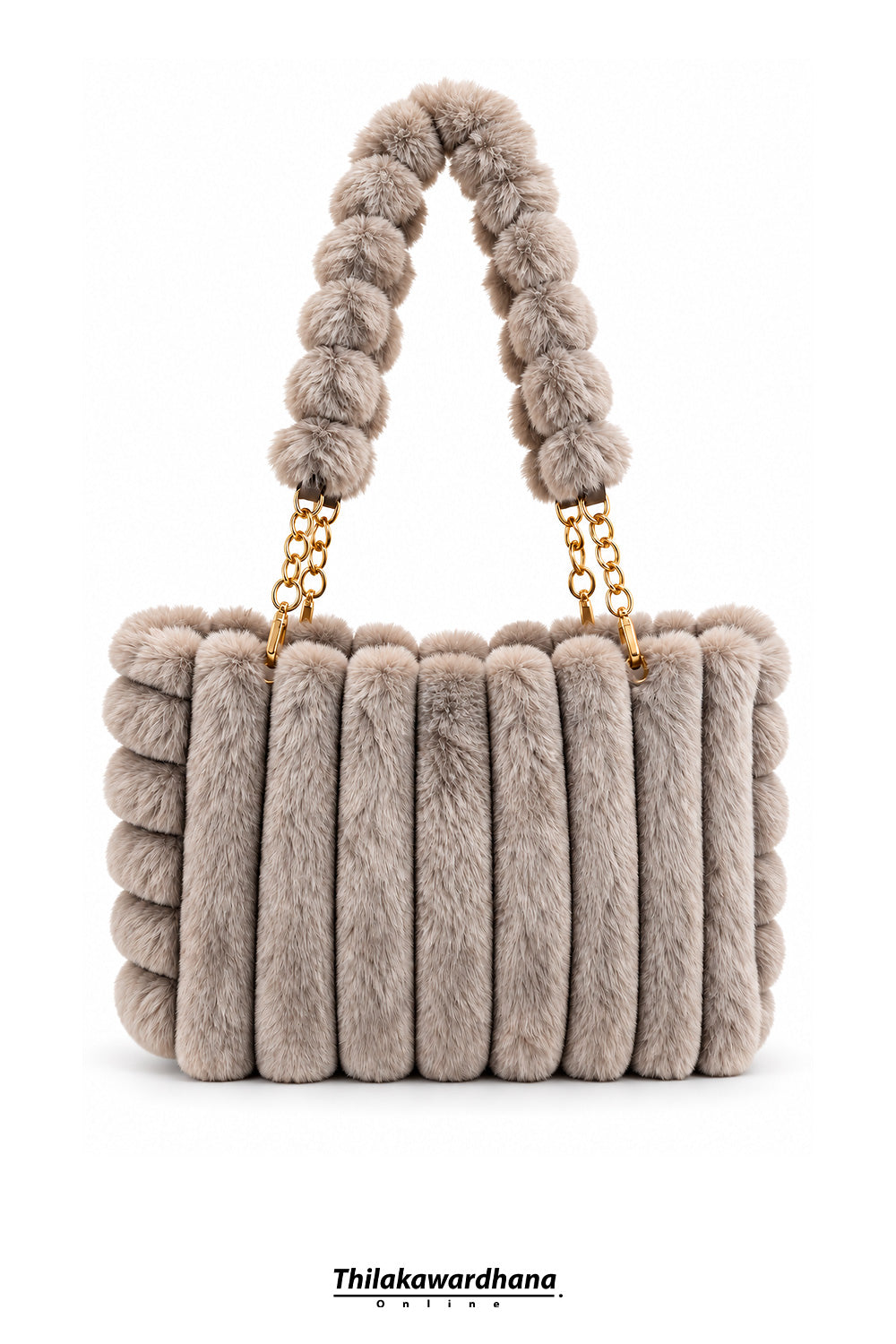 Elegant Fur Shoulder Bag