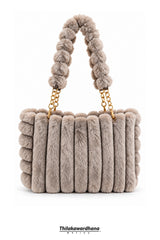 Elegant Fur Shoulder Bag