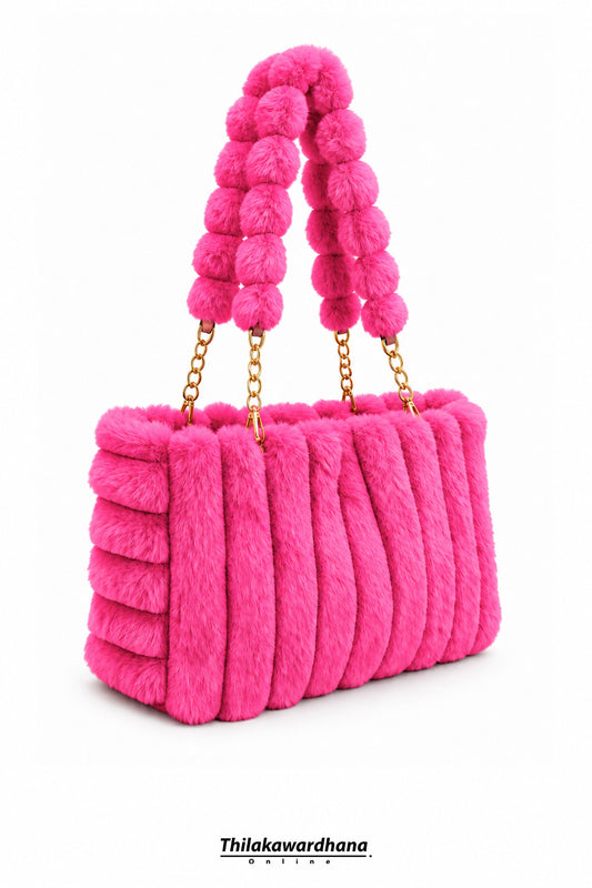 Elegant Fur Shoulder Bag