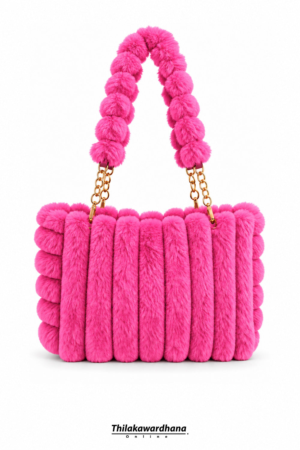 Elegant Fur Shoulder Bag