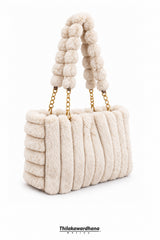 Elegant Fur Shoulder Bag